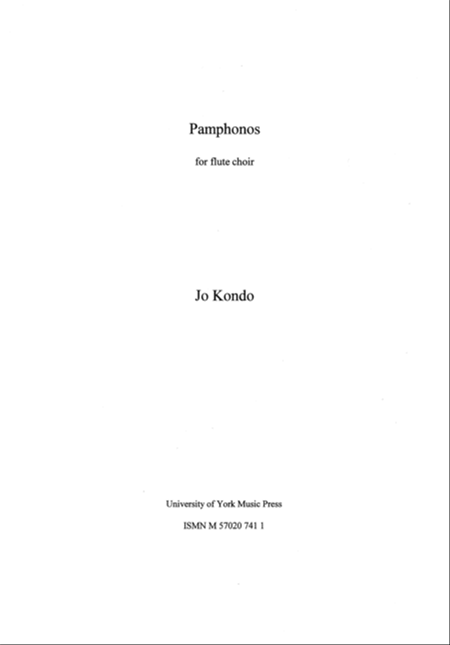 Pamphonos Flute Duet scores gallery preview page 1