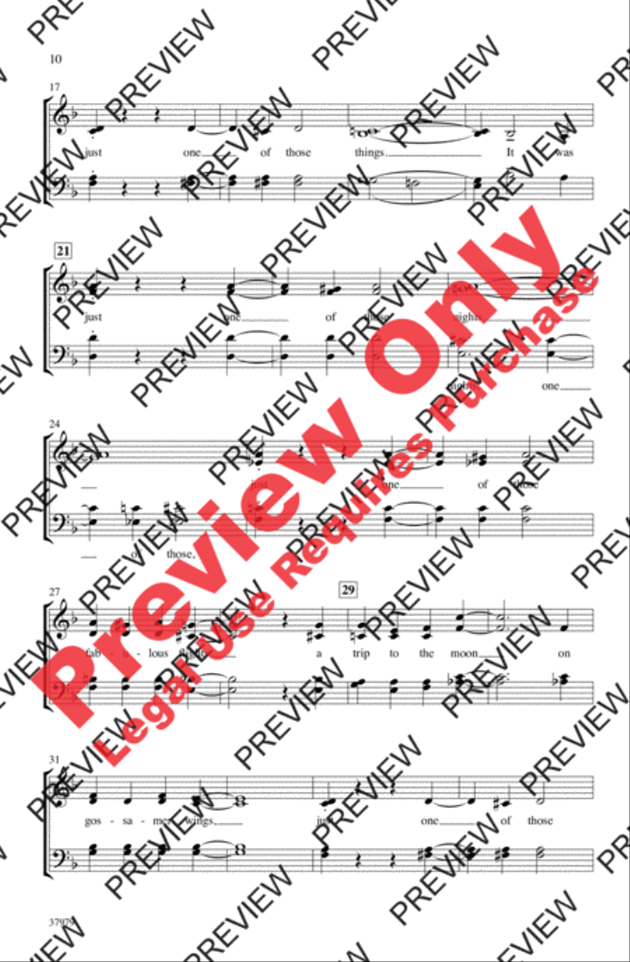 A Cole Porter Jazz Trio 4-Part scores gallery preview page 10