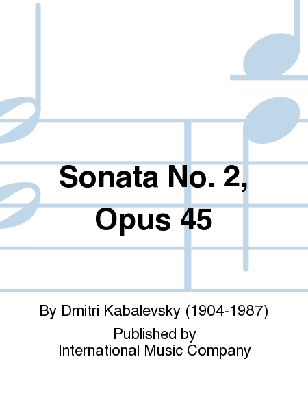 Sonata No. 2, Opus 45