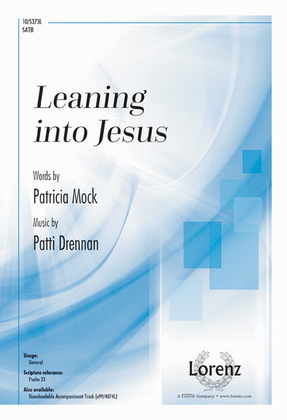 Book cover for Leaning into Jesus