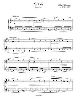 Schumann Melody Op.68 No.1