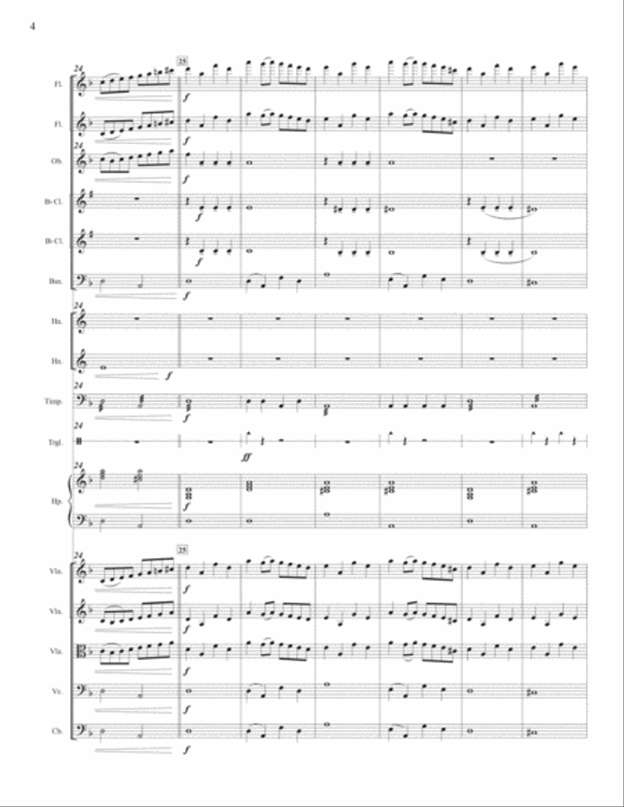 Petite Sinfonietta For a Monday Afternoon Chamber Orchestra scores gallery preview page 5