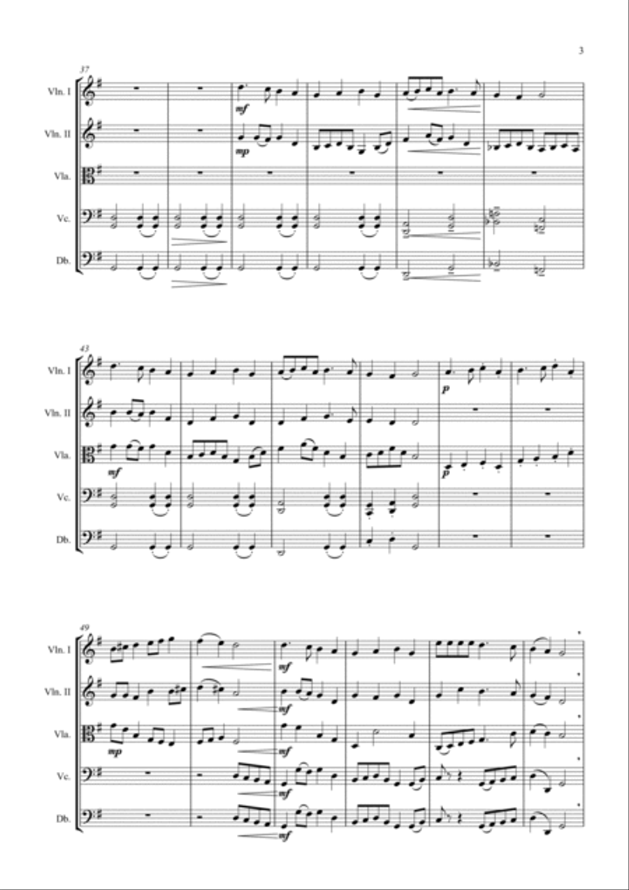 Deck the Halls Deck the Halls Chamber Music scores gallery preview page 3