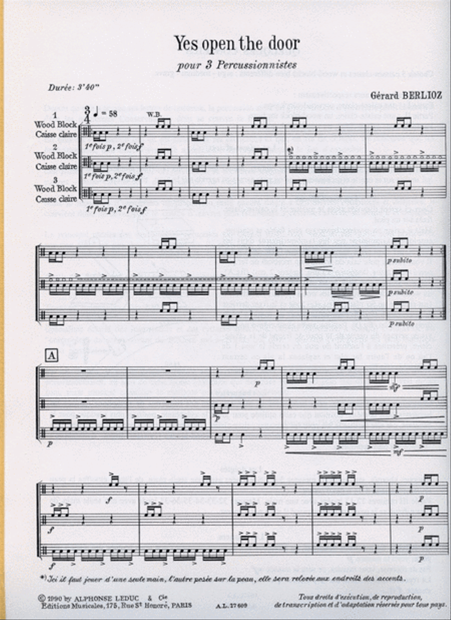 <br>Sheet music extract
