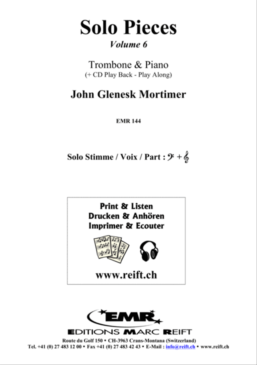 Solo Pieces Vol. 6 Solo Pieces Vol. 6 Piano Accompaniment scores gallery preview page 2