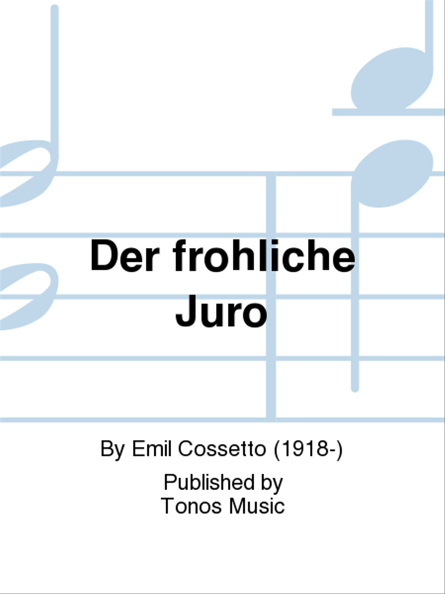 Der frohliche Juro Der frohliche Juro 4-Part scores gallery preview page 1