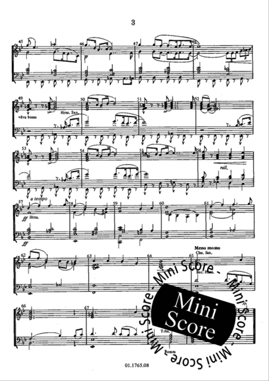 An all American Suite Concert Band scores gallery preview page 6