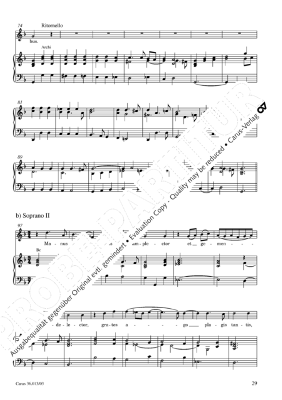 Membra Jesu nostri SSATB scores gallery preview page 30