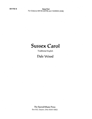 Sussex Carol - Harp Part