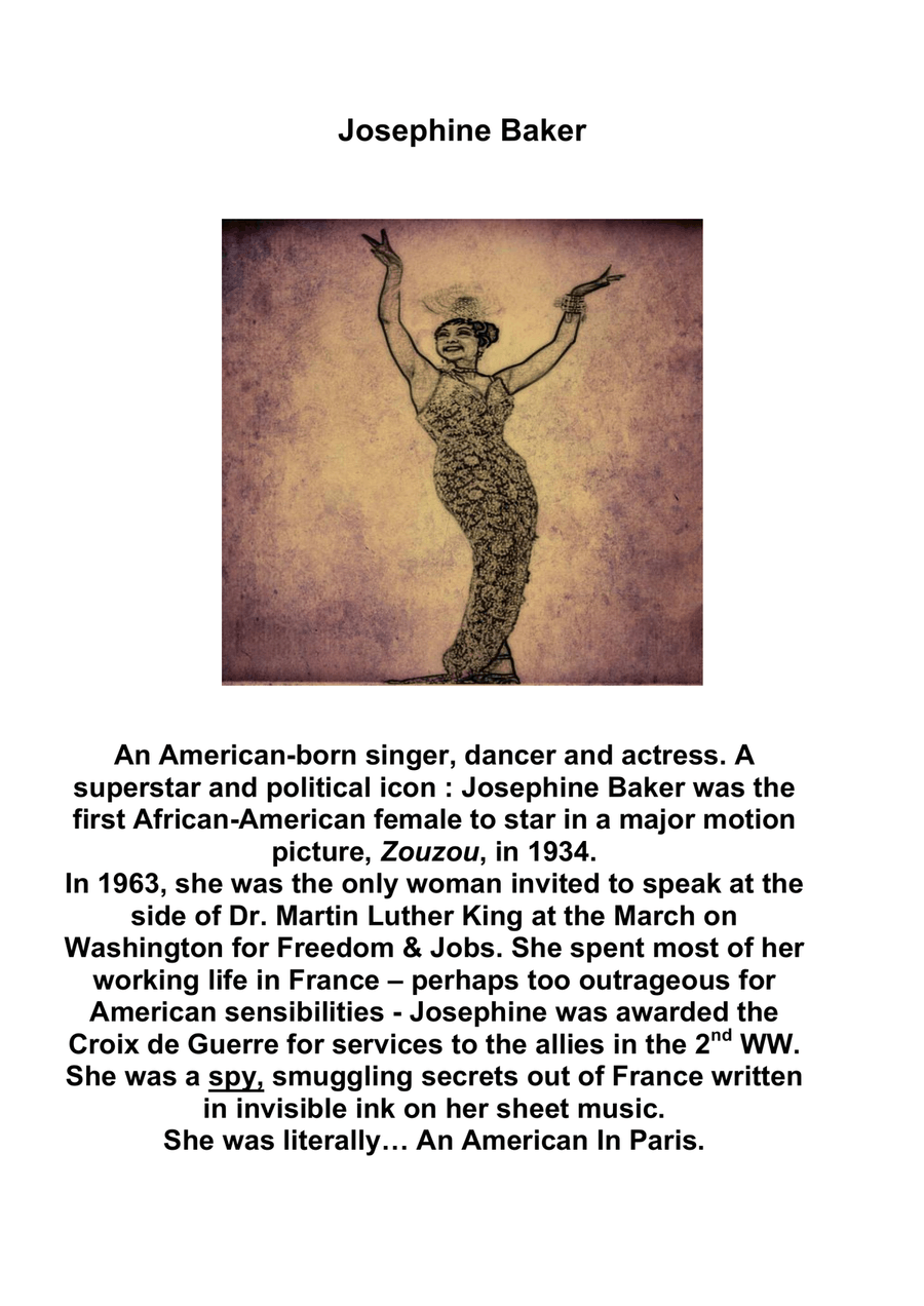 JOSEPHINE BAKER Piano Duet scores gallery preview page 3