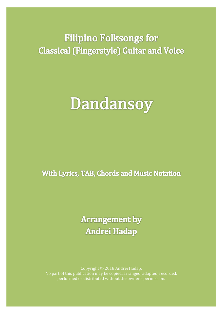 Dandansoy (Fingerstyle Guitar with TAB) Fingerpicking Guitar scores gallery preview page 1