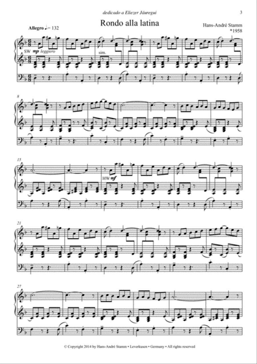 Organ Works Vol. 2 Organ Works Vol. 2 Organ Solo scores gallery preview page 2