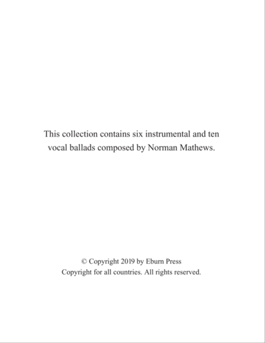 16 Jazz Ballads Voice scores gallery preview page 3