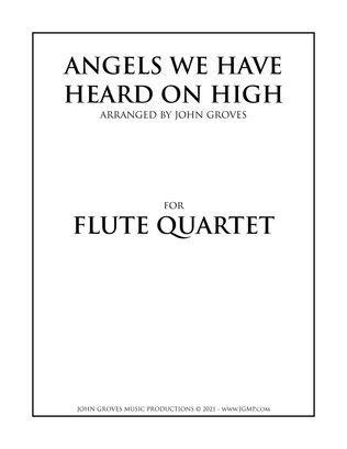 Angels We Have Heard On High - Flute Quartet