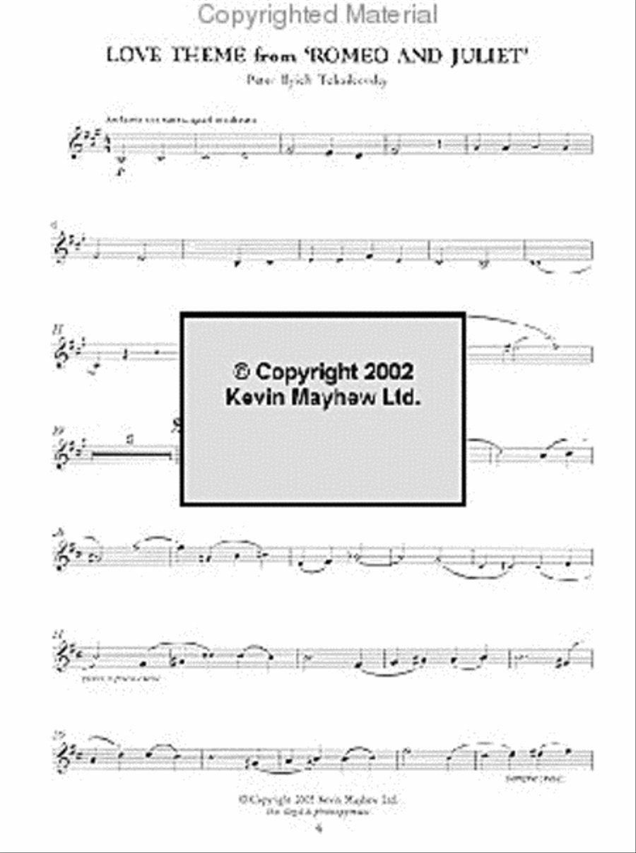 The Wonderful World for Violin and Piano - Tchaikovsky Violin Solo scores gallery preview page 3