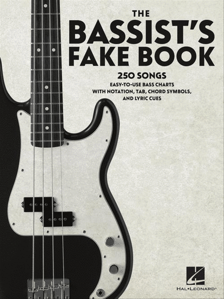 The Bassist's Fake Book Bass Guitar Tablature scores gallery preview page 2