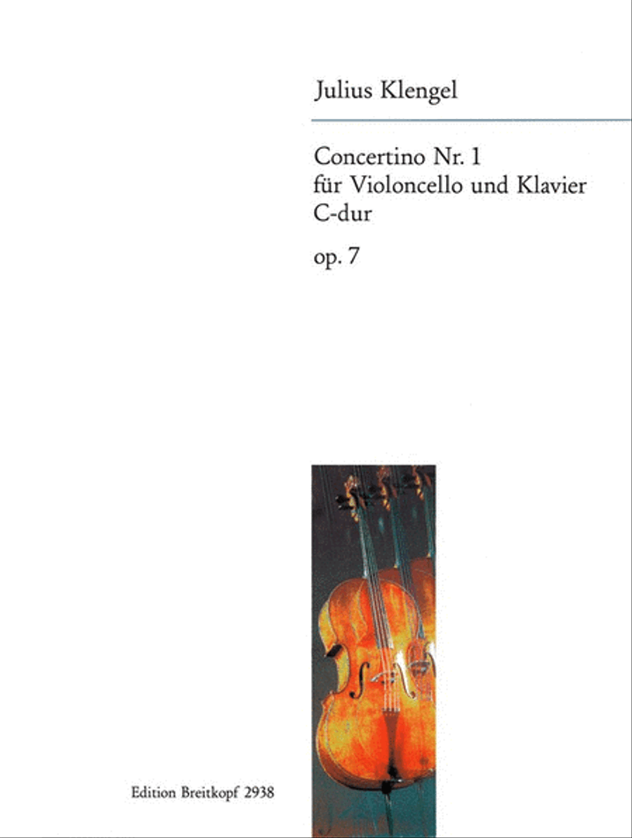 Concertino No. 1 in C major Op. 7 Piano Accompaniment scores gallery preview page 1