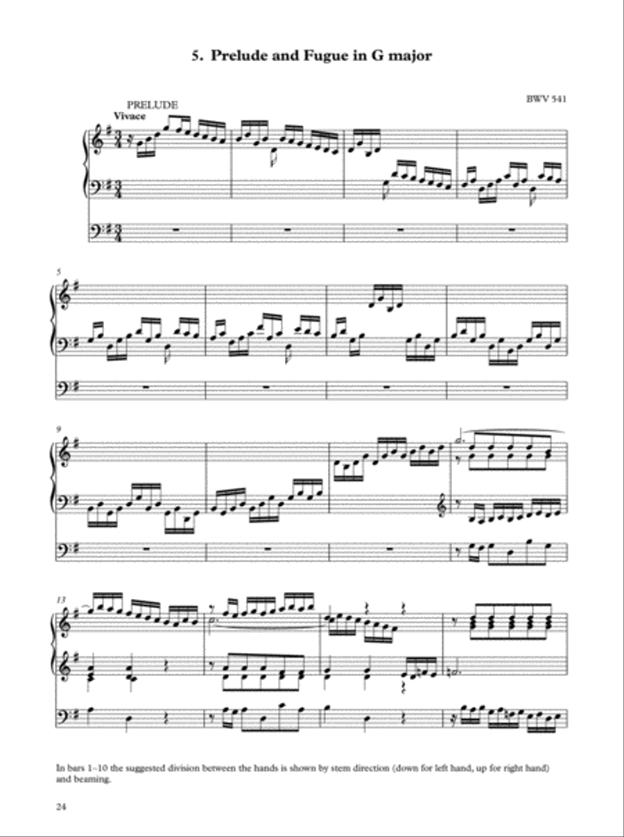Oxford Bach Books for Organ: Manuals and Pedals, Book 3 Organ scores gallery preview page 6