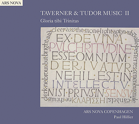 Volume 2: Taverner and Tudor Music