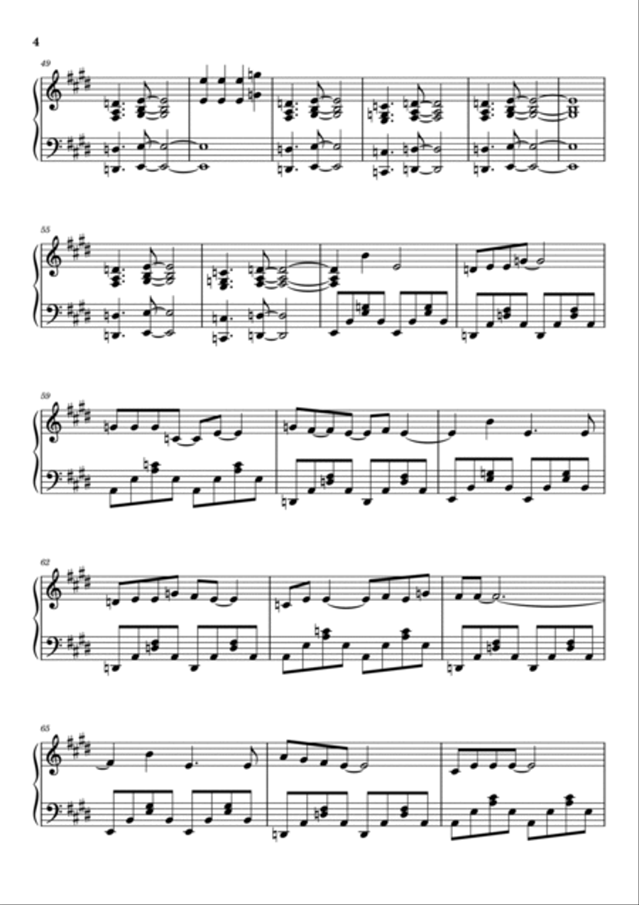 Don't You (forget About Me) Piano Solo scores gallery preview page 4