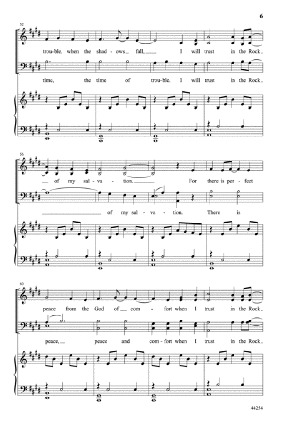 Celtic Canticle Celtic Canticle 4-Part scores gallery preview page 5