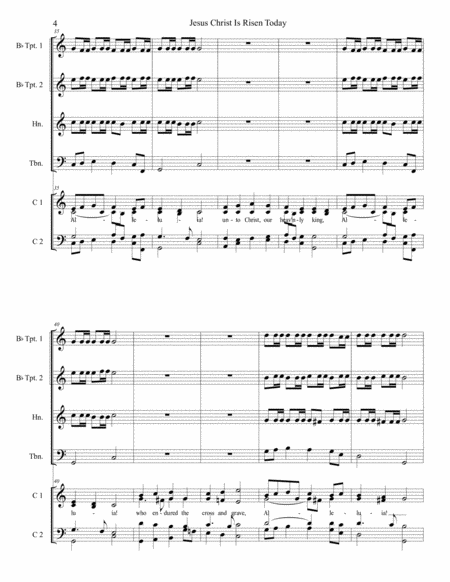 Festival Hymn Setting Easter 2016 Christ The Lord Is Risen Today image number null