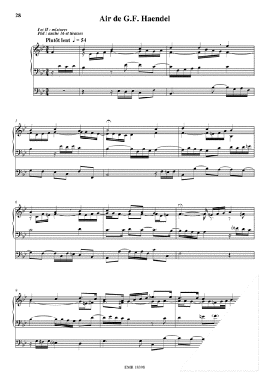 18 Preludes sur des airs anciens Organ scores gallery preview page 17