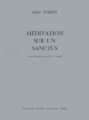 Meditation Sur Un Sanctus