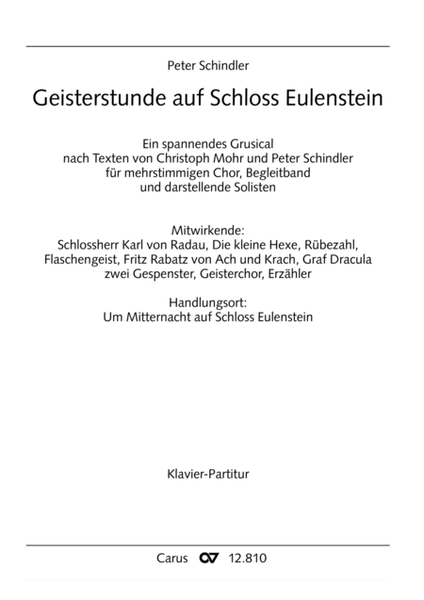 Geisterstunde auf Schloss Eulenstein