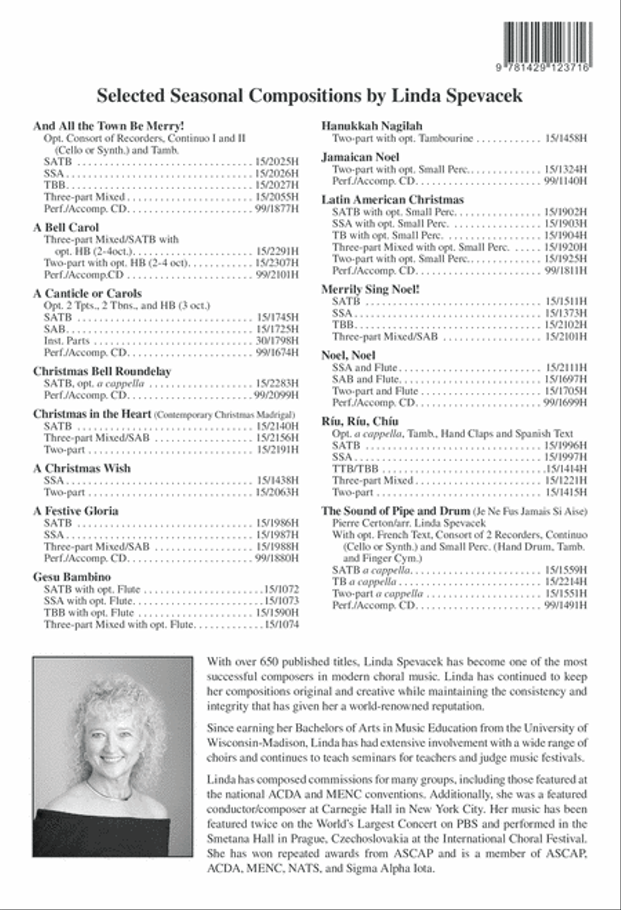 A Lullaby Alleluia A Cappella scores gallery preview page 9