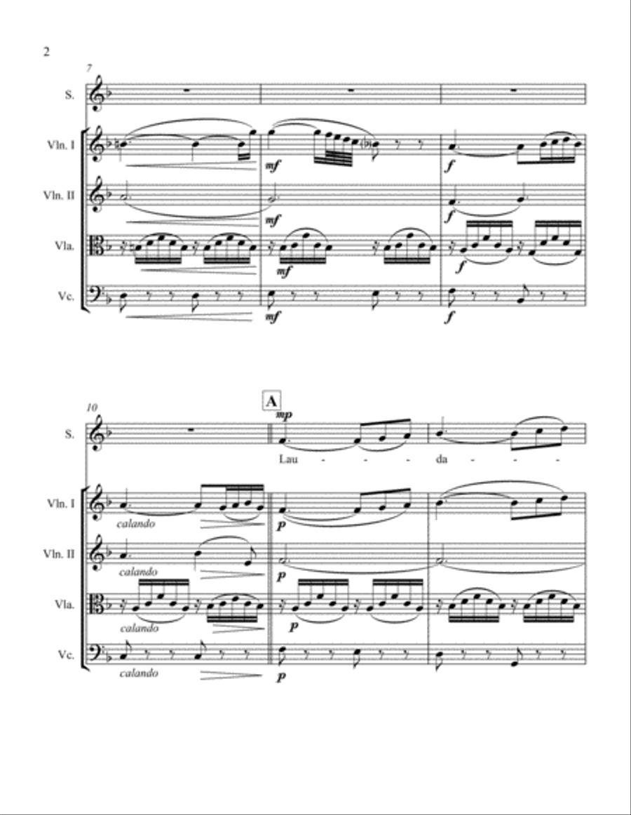 Laudate Dominum from 