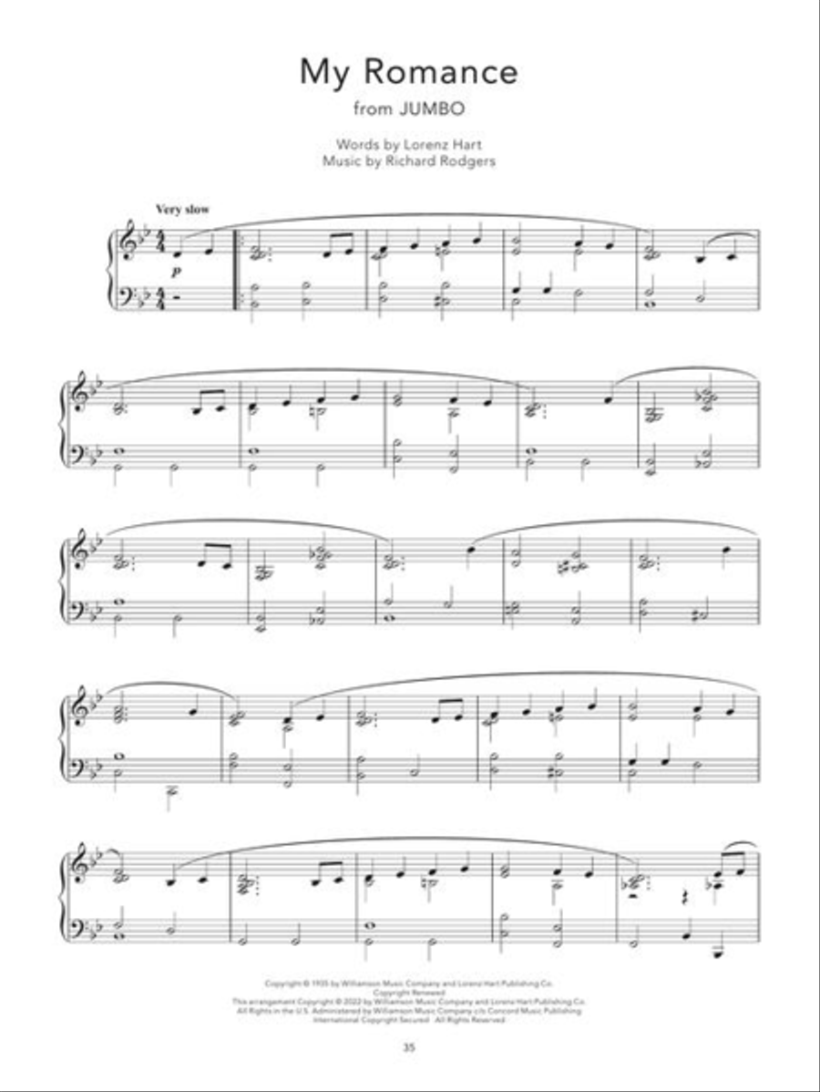 Peaceful Jazz Piano Solos Piano Solo scores gallery preview page 6