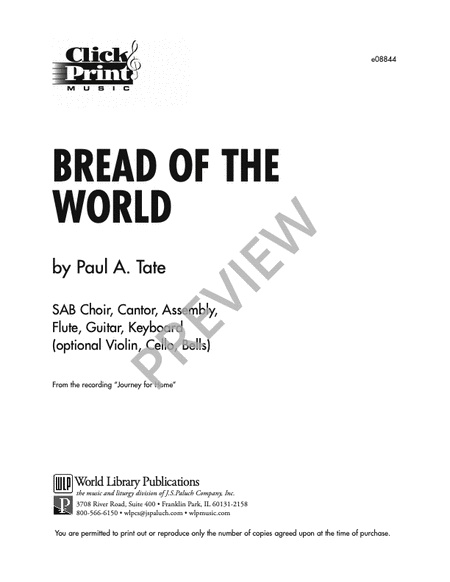 Bread of the World image number null