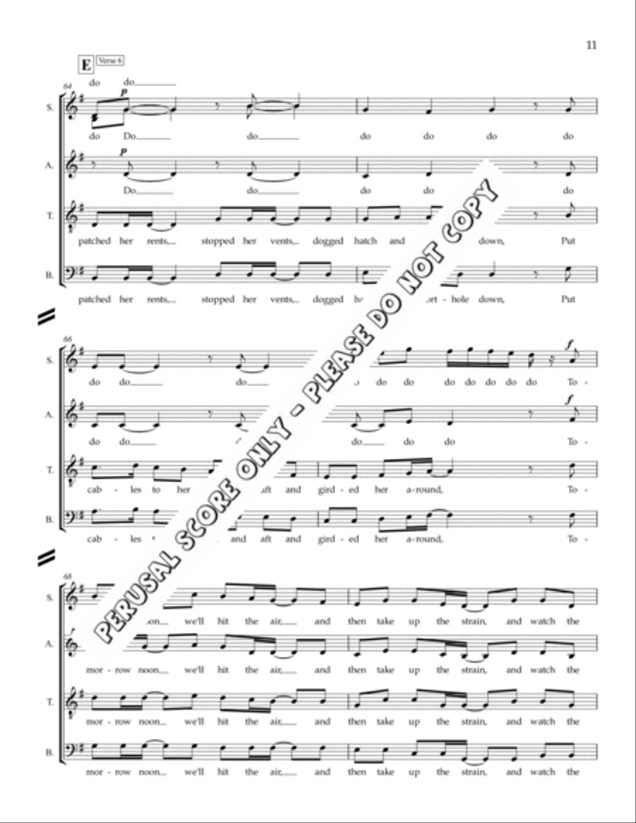 Mary Elen Carter 3-Part scores gallery preview page 11