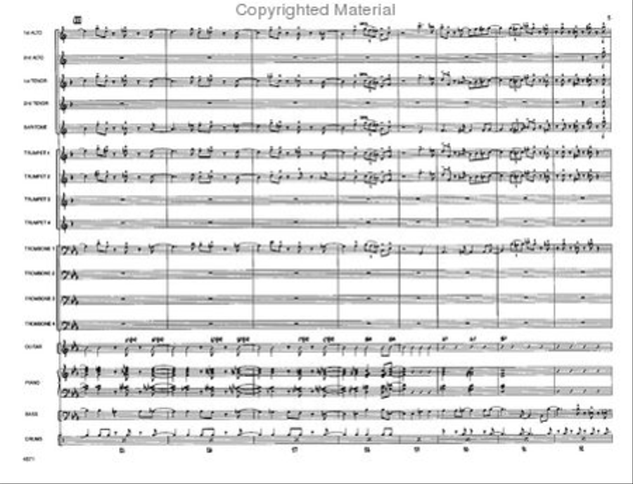 Big Al's Boogie Jazz Ensemble scores gallery preview page 5