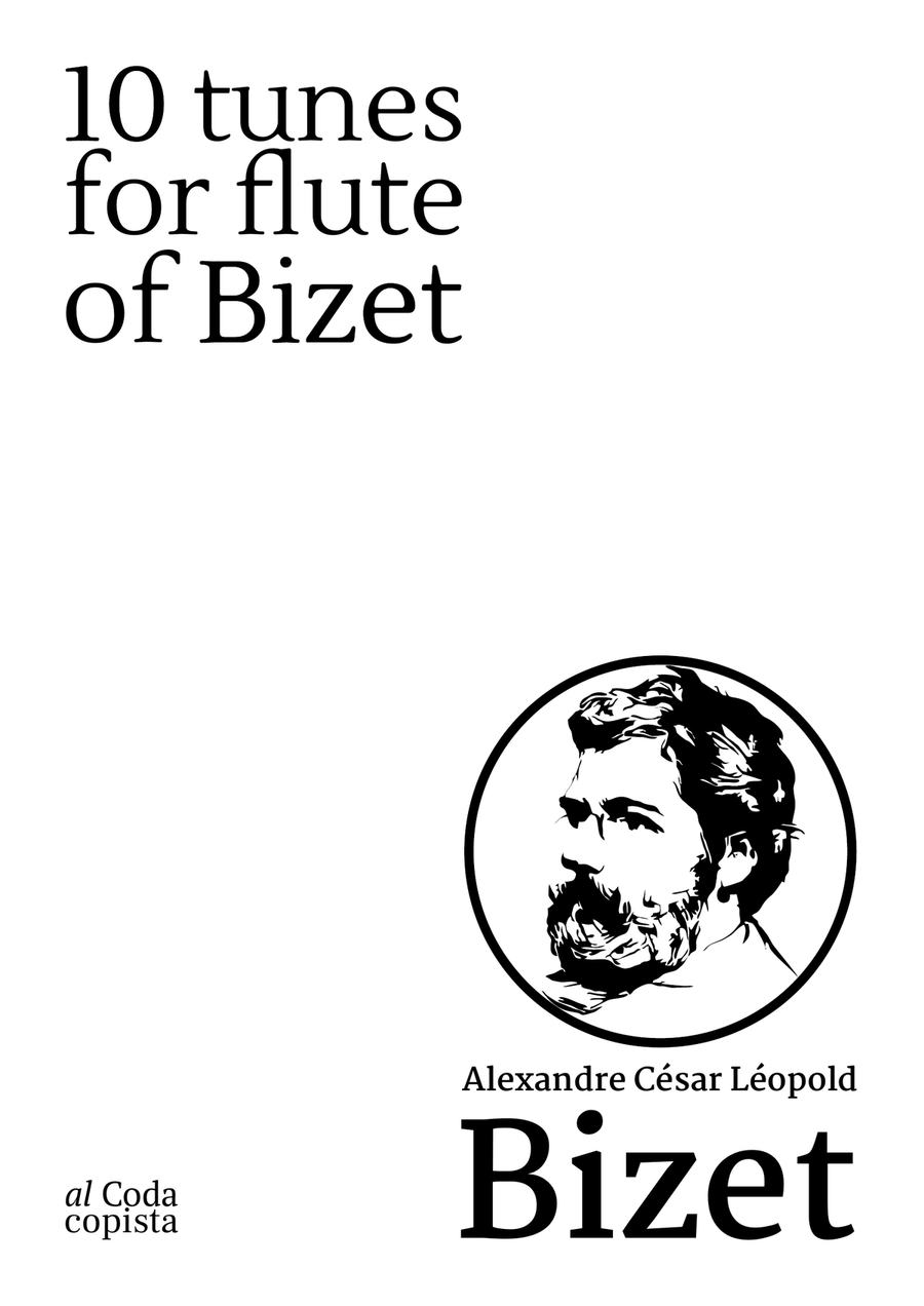 10 tunes for FLUTE of Bizet Flute Solo scores gallery preview page 2