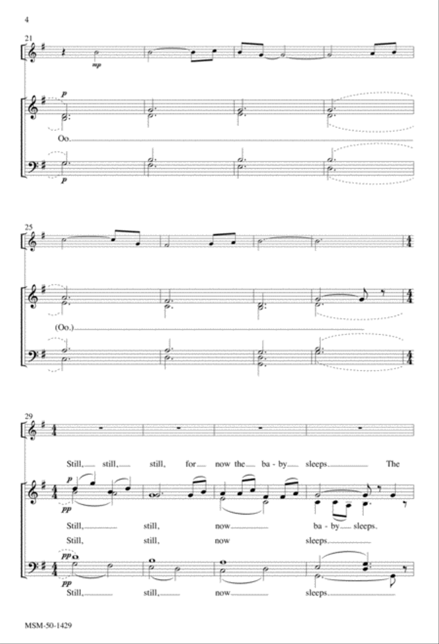 Winds Through the Olive Trees Divisi scores gallery preview page 4
