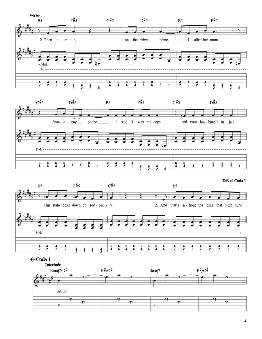 What's My Age Again? Acoustic Guitar scores gallery preview page 3