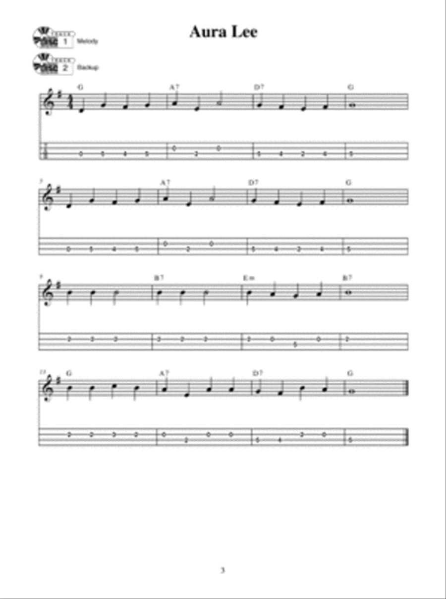 First Jams: Mandolin Mandolin scores gallery preview page 3