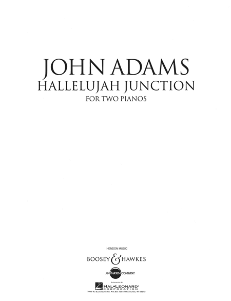 John Adams : Hallelujah Junction