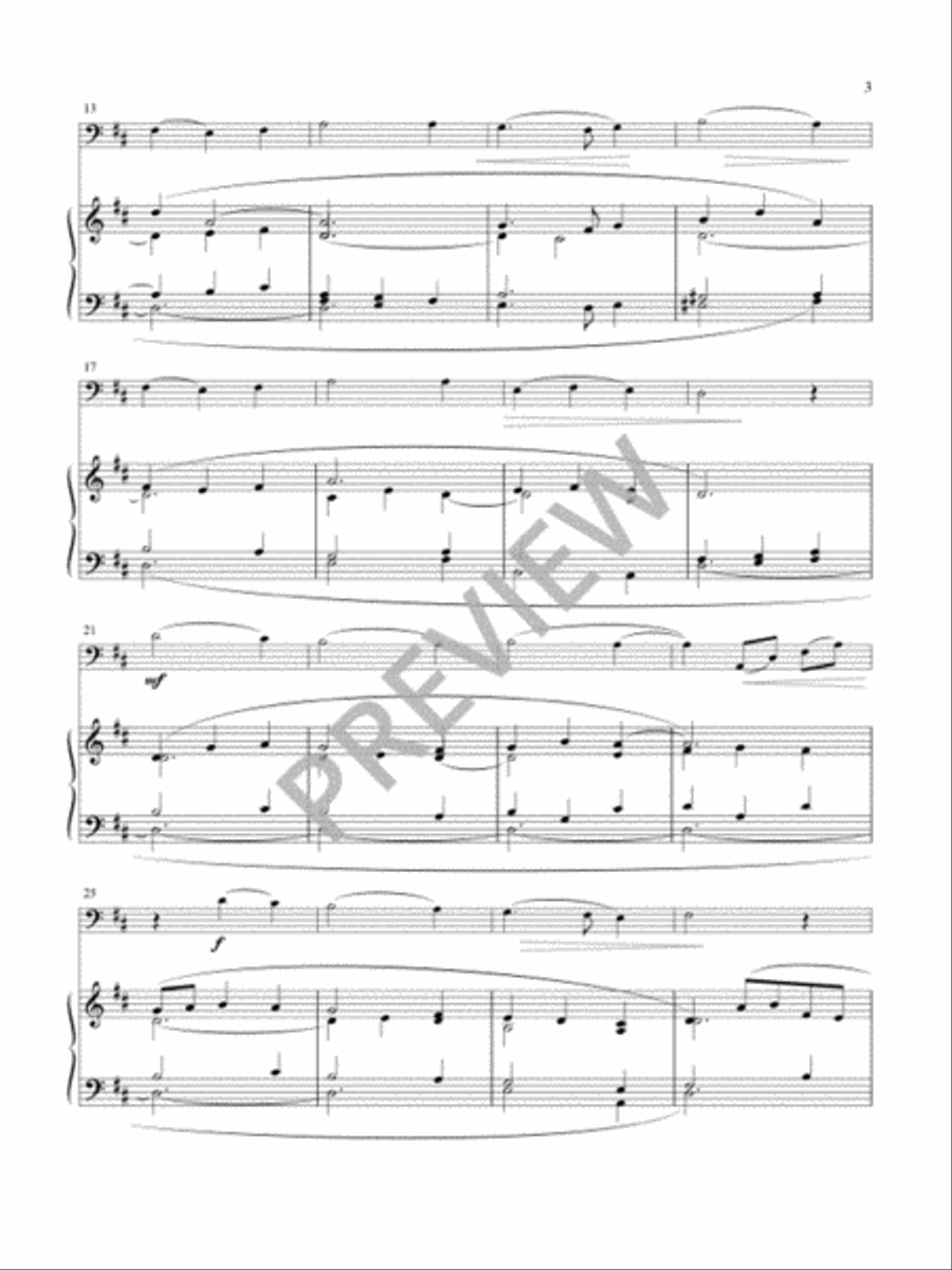 On This Day, O Beautiful Mother Cello scores gallery preview page 4