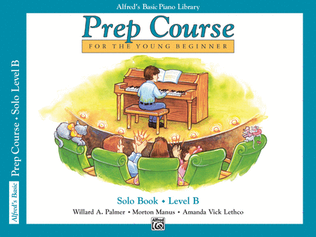 Book cover for Alfred's Basic Piano Prep Course Solo Book, Book B