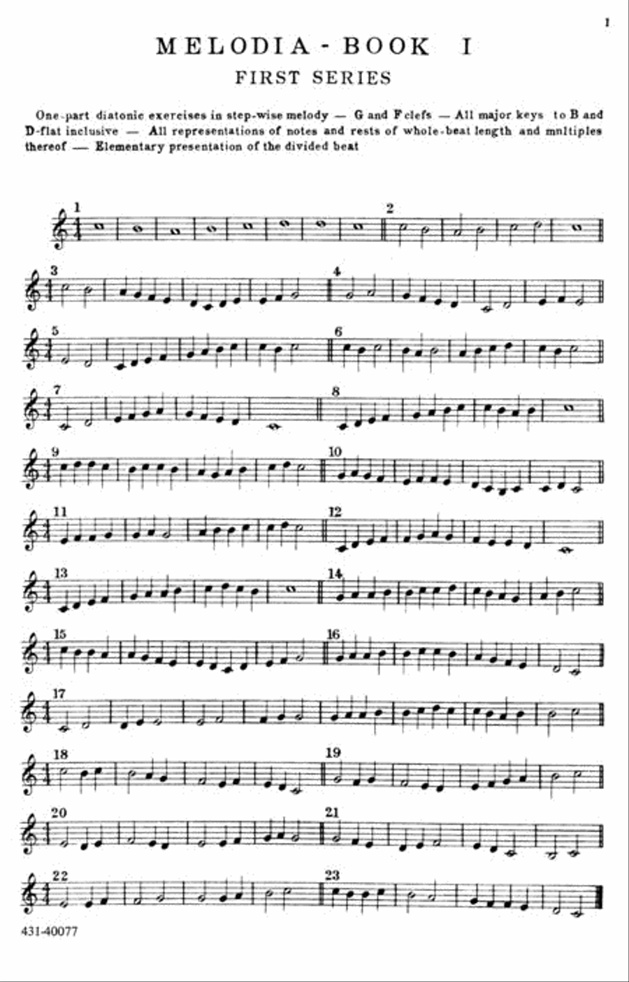 Melodia, Complete (Book 1-4) Chamber Music scores gallery preview page 2