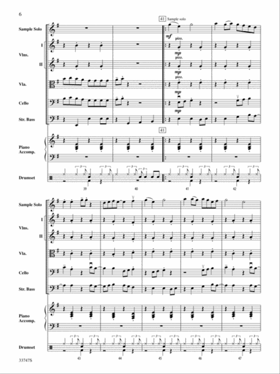 Rocksteady Reggae: Score String Orchestra scores gallery preview page 6