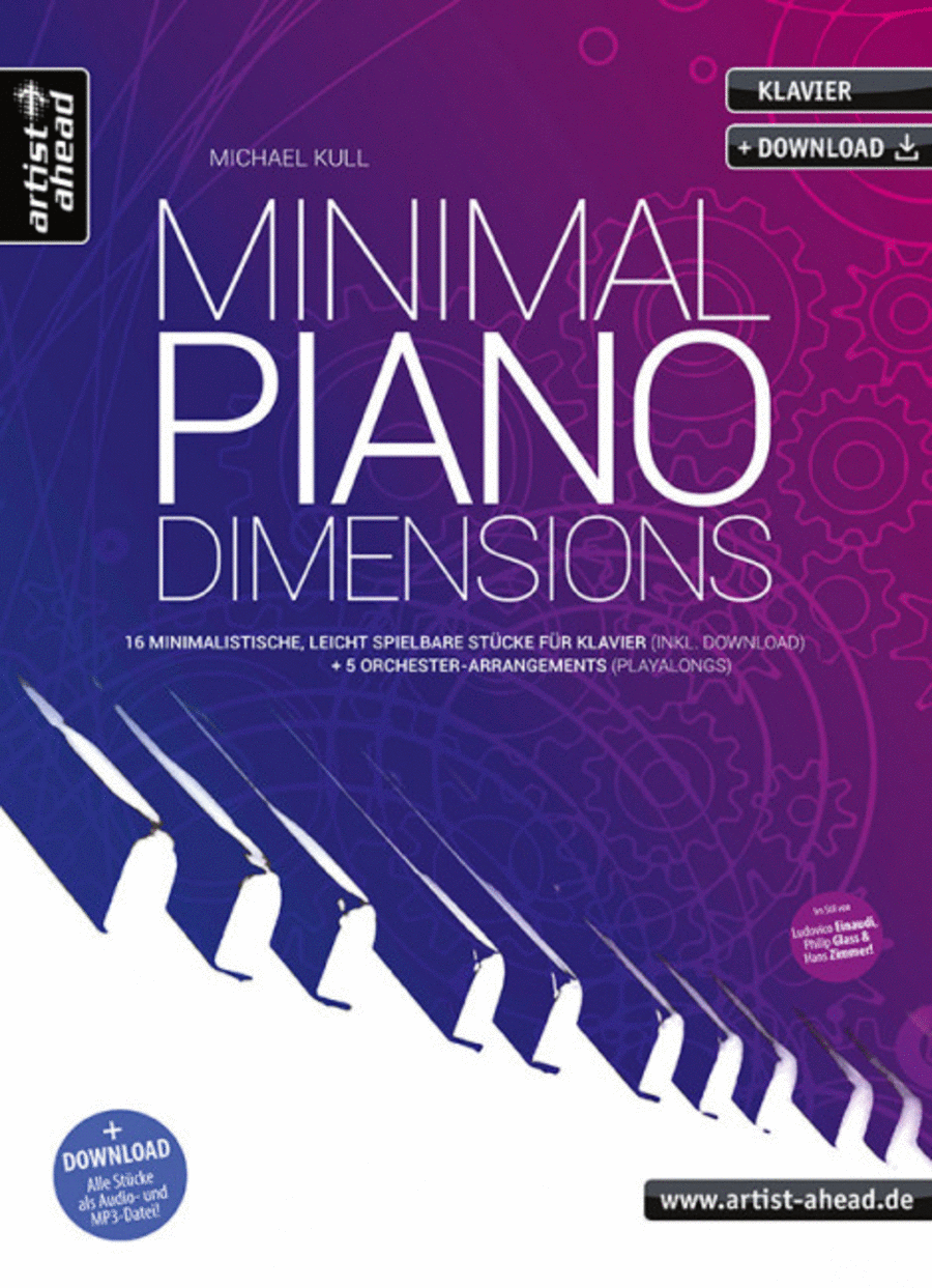 Minimal Piano Dimensions Piano Solo scores gallery preview page 1