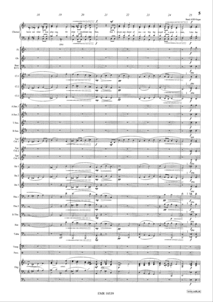 The Lost Chord 4-Part scores gallery preview page 8