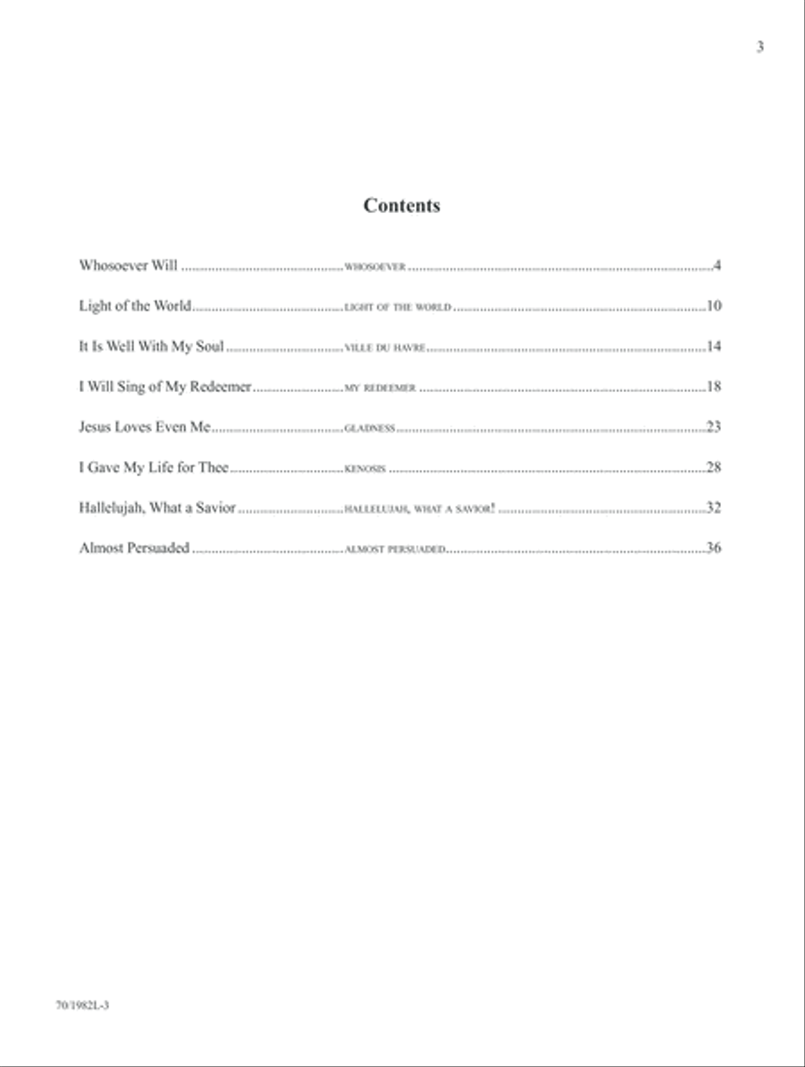 Light of the World (Digital Delivery) Piano Solo scores gallery preview page 3