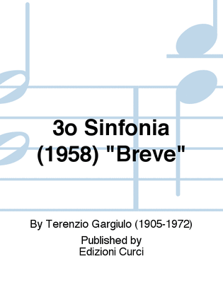 3o Sinfonia (1958) "Breve"