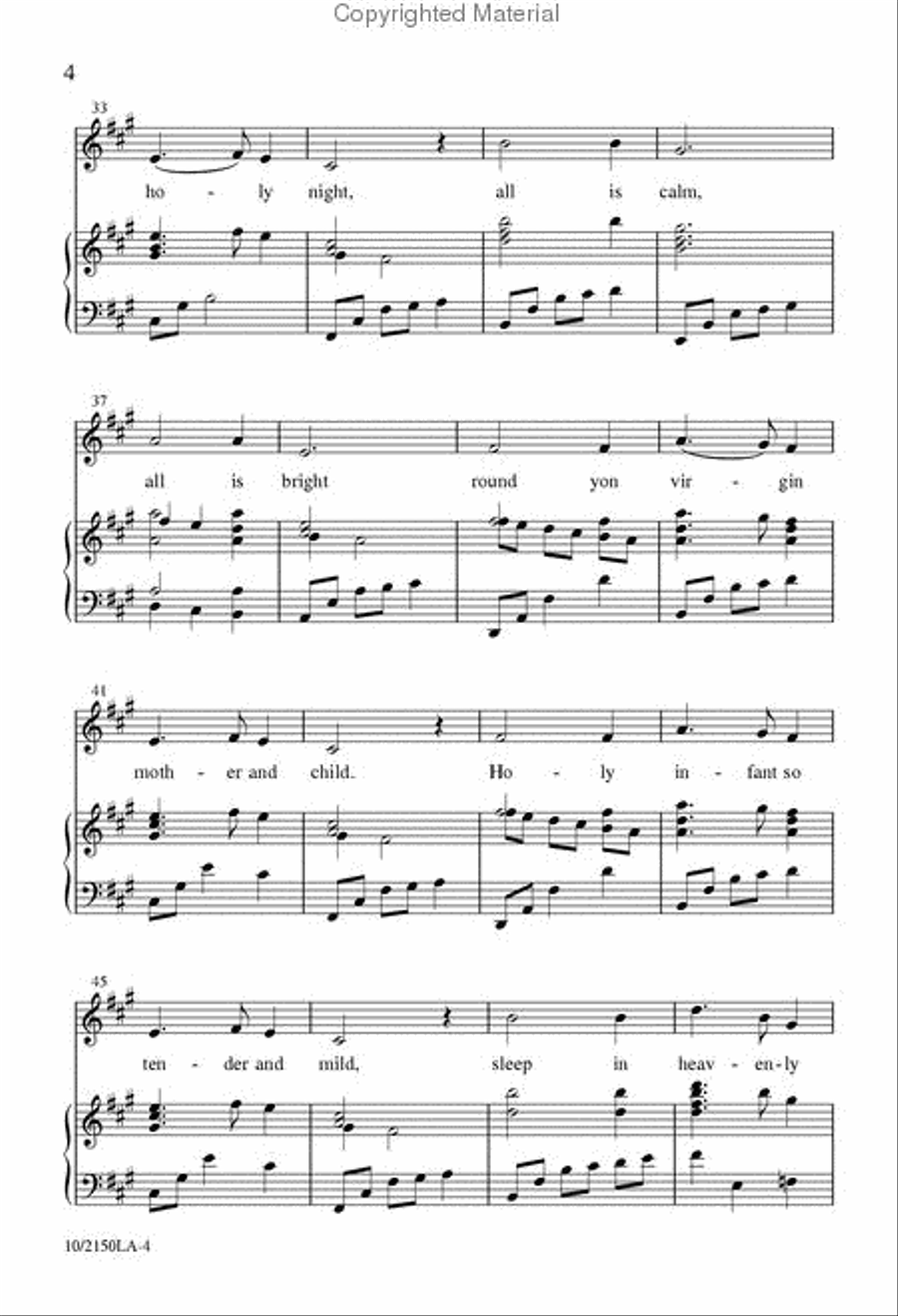 One Starry Night One Starry Night 2-Part scores gallery preview page 4