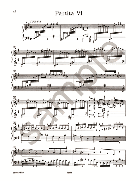 Partitas -- Nos. 4-6 BWV 828-830